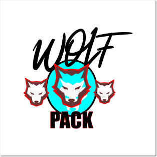 Wolf Pack Posters and Art